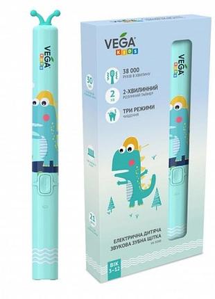 Vega vk-500 b електрична дитяча звукова зубна щітка