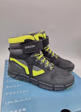 Утепленні черевики geox flexyper 34,35 р ботинки