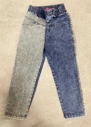 Джинсы для девочки 116 5 лет 6 лет легкие джинсы лето