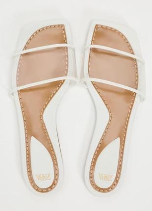 Шльопанці zara прозорі