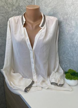 Шовкова блузка marc aurel