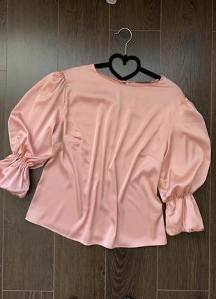 Блуза рожева