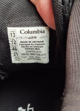 Columbia оригінал 47 устілка 31 см нові шкіряні черевики3 фото