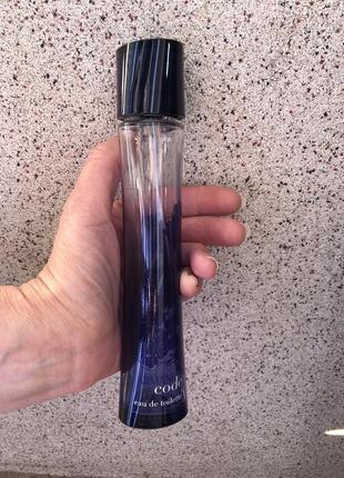 Флакон порожній від жіночої. туалетної води armani code, (75 ml).