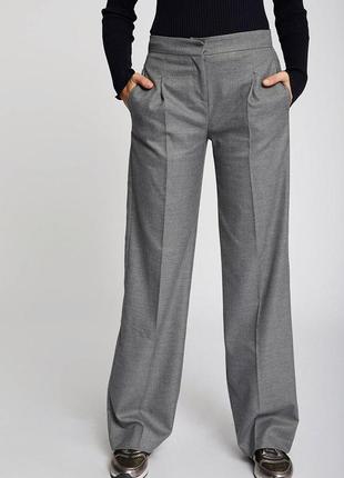 Качественные брендовые полушерстяные широкие брюки 18 размера