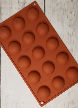 Силіконова форма для желе шоколаду випічки мусу silikomart sf005