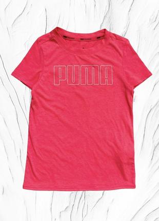 Оригинальная яркая футболка puma на девочку