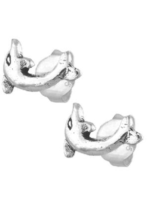 Срібні сережки