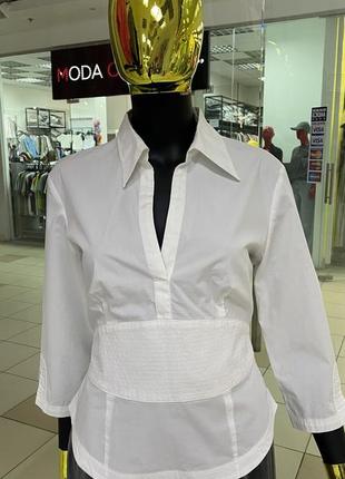 Рубашка женская белая/ женская блуза белая
