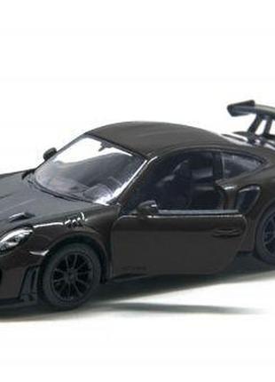 Машинка kinsmart "porsche 911 gt2 rs" (чорний)