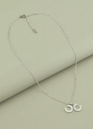 Подвески'stainless steel' перламутр 40 см. (розий) 117560