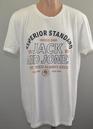 Jack & jones фирменная мужская футболка (xl)