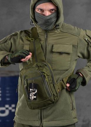 Тактична сумка нагрудна hardy haki п2-3!