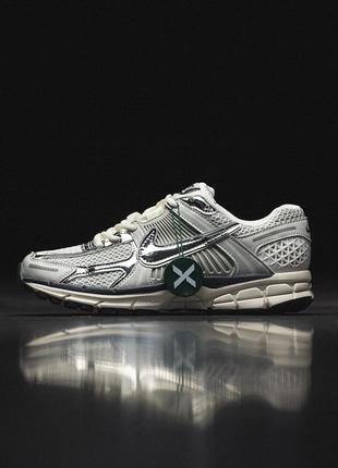 Кроссовки мужские nike air zoom vomero 5 beige silver