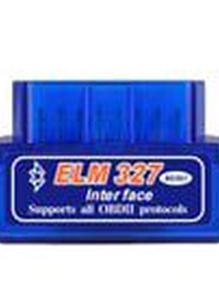 Діагностичний автосканер obd-2 elm 327 з підтримкою з'єднання blu