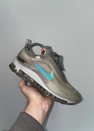 Кроссовки nike off white 97 menta