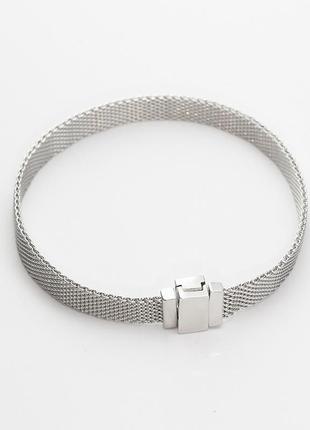 Срібний браслет родований