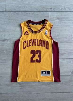 Баскетбольна майка cleveland cavaliers lebron james adidas jersey xxs