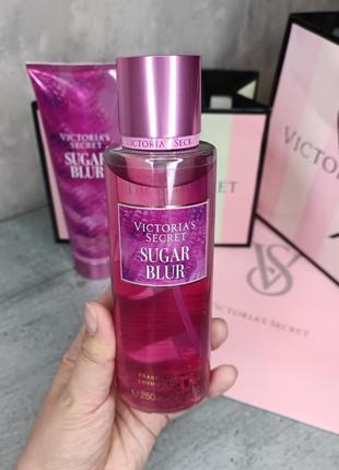 Ароматный мист для тела лимитированной серии fuchsia fantasy «sugar blur». victoria’s secret. оригинал 🇺🇸