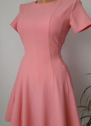 Коротке вечірнє рожеве плаття 44 46 розмір нове