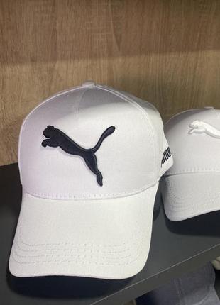 Кепка біла puma