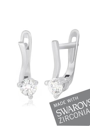 Серебряные серьги