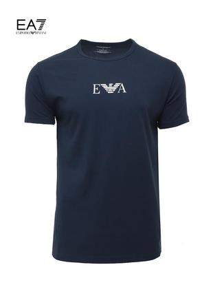 Чоловіча  футболка emporio armani centr logo оригінал [ l-xl ]