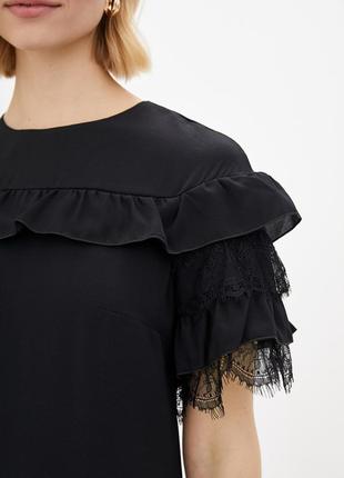 Платье "калифорния" (черный)4 фото