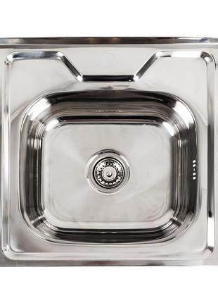 Кухонная мойка из нержавеющей стали platinum полировка 5050 (0,7/160 мм)