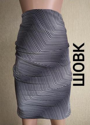 Akris оригинальная шелковая юбка премиум бренда