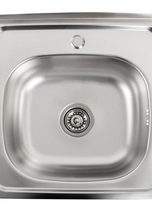 Кухонна мийка з нержавіючої сталі platinum 5050 сатин (0,7/160 мм)