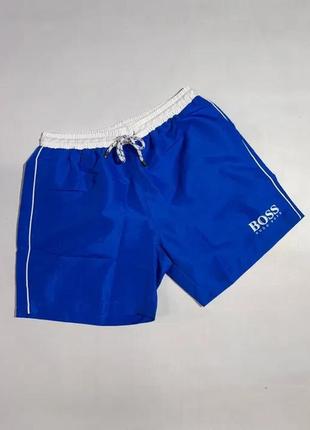 Шорти hugo boss ориігнальні нові повсякденні плавки унісекс нові сині s m l