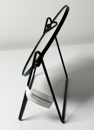 Настольное зеркало h&amp;m фирменное стильное актуальное черное круглое