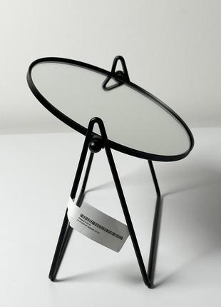 Настольное зеркало h&amp;m фирменное стильное актуальное черное круглое