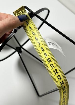 Настольное зеркало h&amp;m фирменное стильное актуальное черное круглое