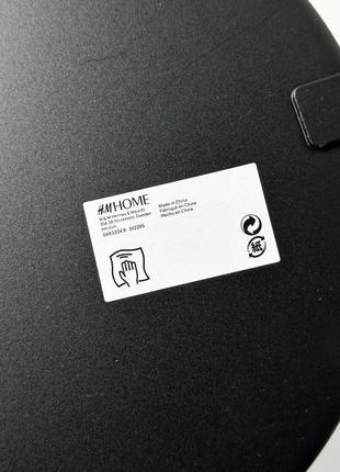 Настольное зеркало h&amp;m фирменное стильное актуальное черное круглое