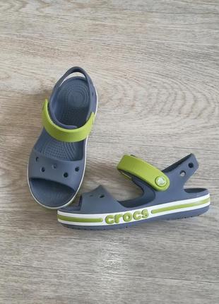 Босоножки сандалии кроксы crocs c11 28 размер