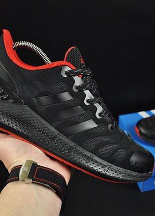 Чоловічі кросівки adidas climacool ventania black & red