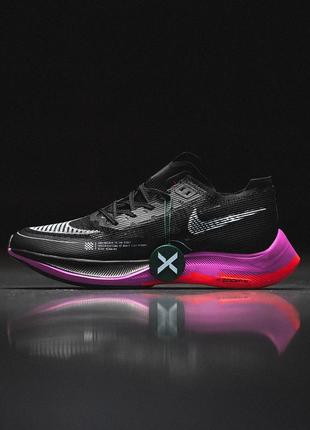 Кроссовки мужские nike air zoom vaporfly black pink