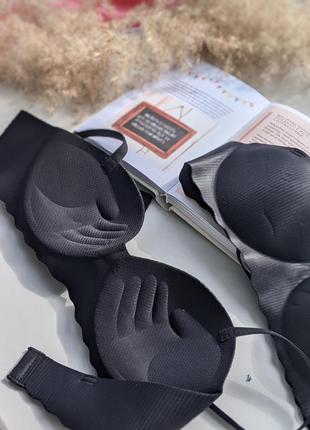 Безшовний бюстгалтер пуш-ап руки адама без кісточок анжеліка бюст перфорація ліф ліфчик лівчик