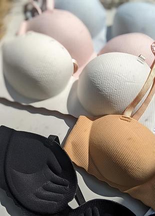 Безшовний бюстгалтер пуш-ап руки адама без кісточок анжеліка бюст перфорація ліф ліфчик лівчик
