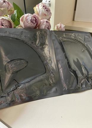 Люксова маска для обличчя knesko black pearl detox collagen face mask