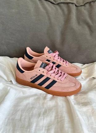 171 кросівки в стилі adidas spezial handball pink