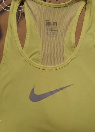Nike оригинал! спортивная яркая майка