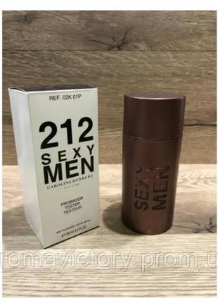 Carolina herrera 212 sexy men 100ml