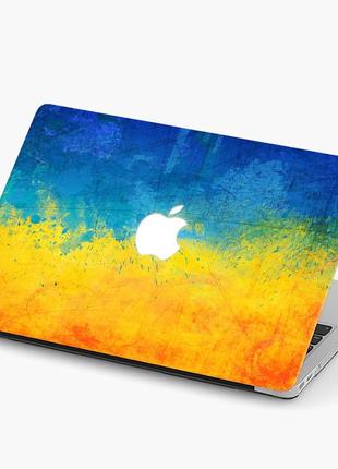 Чехол пластиковый для apple macbook pro / air украина макбук про case hard cover прозрачный macbook air 13,6
