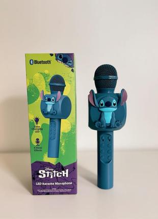 Караоке мікрофон. stitch. стіч. мікрофон.