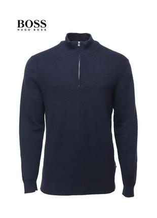 Мужская красивая кофта hugo boss 1/3 zip оригинал [ xl ]