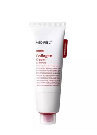 Бар'єрний крем для обличчя з колагеном medi peel red lacto collagen barrier cream,80 мл