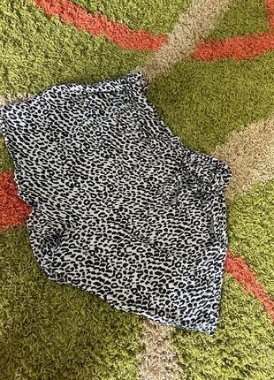 Леопардовые шорты